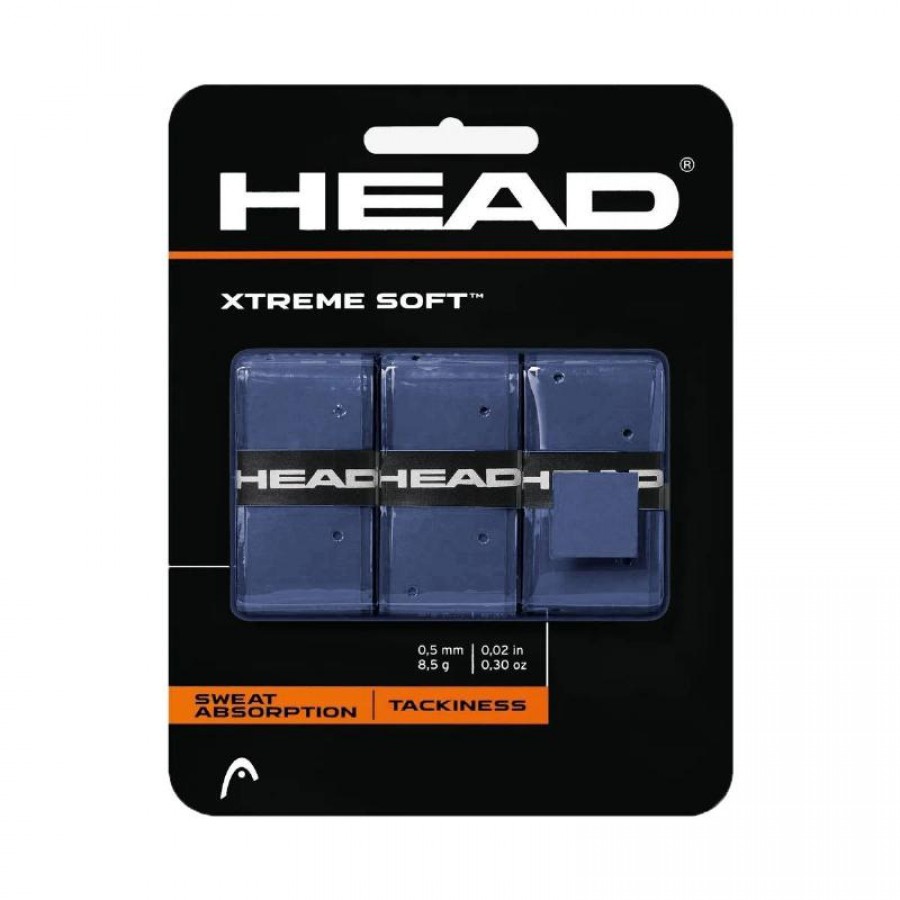 Surgrips pour ampoules Head Xtreme Soft Azul 3 Unidades