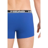 Head Basic Boxers Bleu Noir 2 Unites