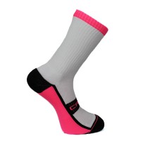 Cartri Slash High White Fuchsia Chaussettes 1 Paire