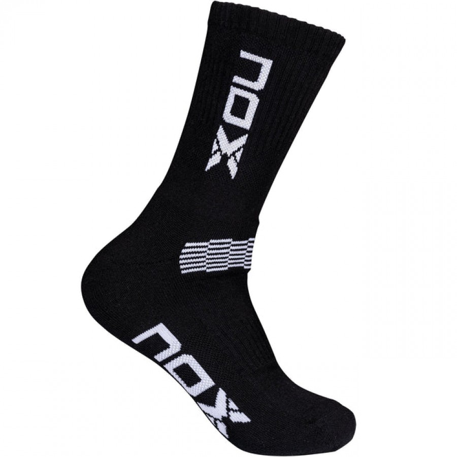 Nox Pro Noir Blanc Chaussettes 1 Paire