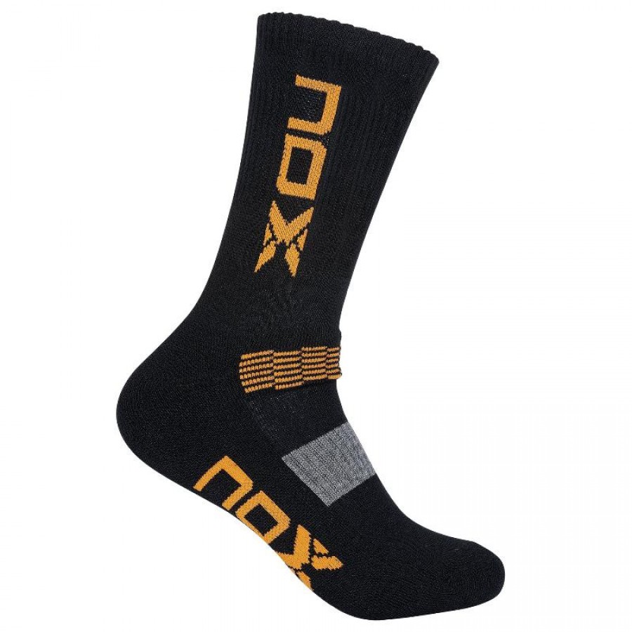 Chaussettes Nox Pro Black Orange 1 Paire - Barata Oferta Outlet