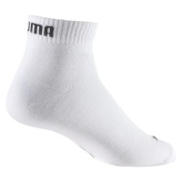 Puma Quarter White Socks 3 pairs