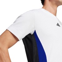 Camiseta Adidas Freelift Pro Blanco Azul Negro