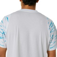 Camiseta Asics Game Blanco Brillante