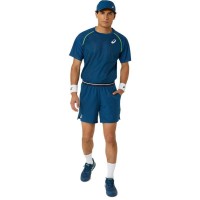 Camiseta Asics Match Azul Mako