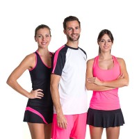 Camiseta Bb Basica Rosa Fluor