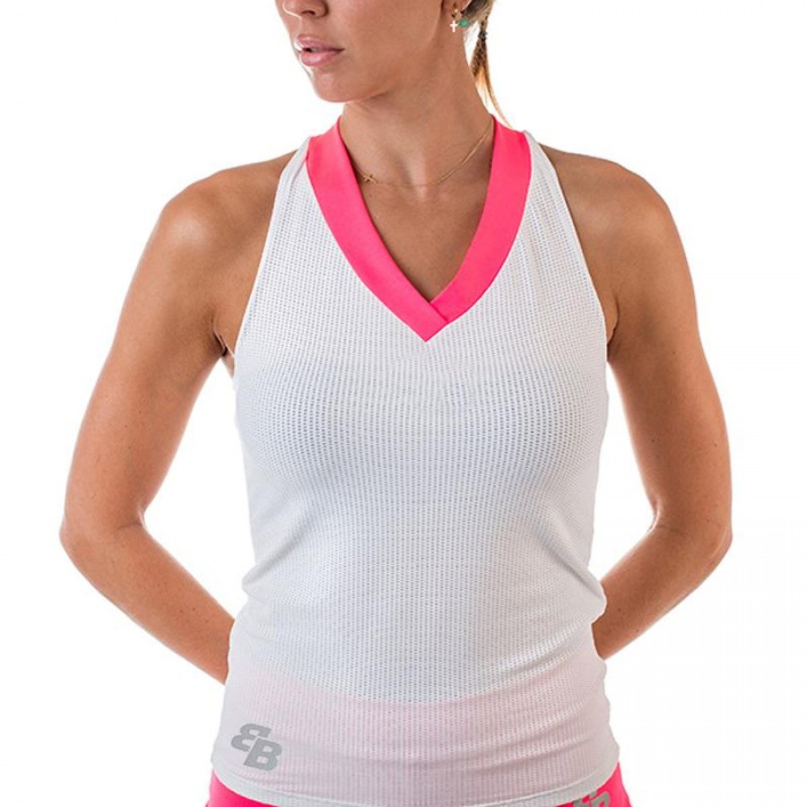 Camiseta BB Nerea Blanco Rosa