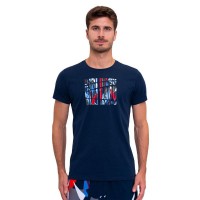 Camiseta Bidi Badu New York Chill Azul Oscuro Rojo