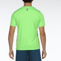 Camiseta Bullpadel Caucasi Verde Fluor