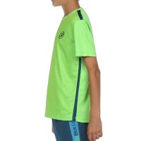 Camiseta Bullpadel Caucasi Verde Fluor Junior