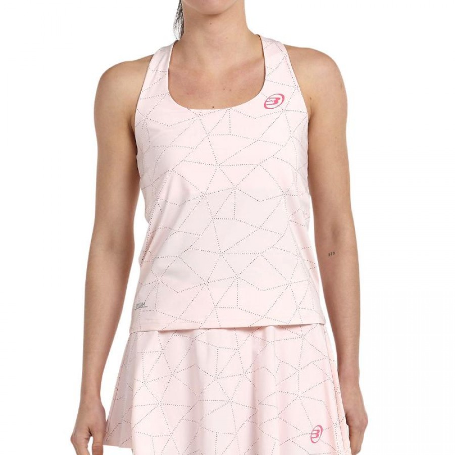 Camiseta Bullpadel Gemma Triay Estas Rosa Pastel