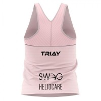 Camiseta Bullpadel Gemma Triay Premier Padel Edrar Rosa Pastel