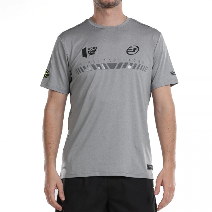 Camiseta Bullpadel WPT Ligio Gris Medio Vigore