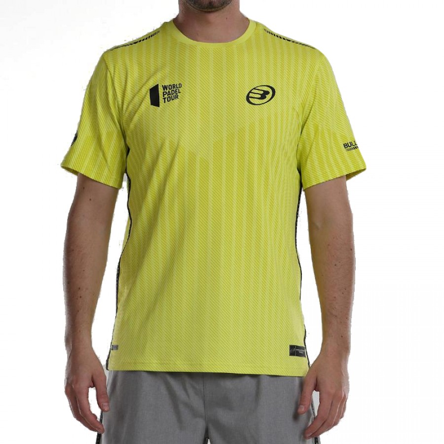 Camiseta Bullpadel WPT Limbo Limon