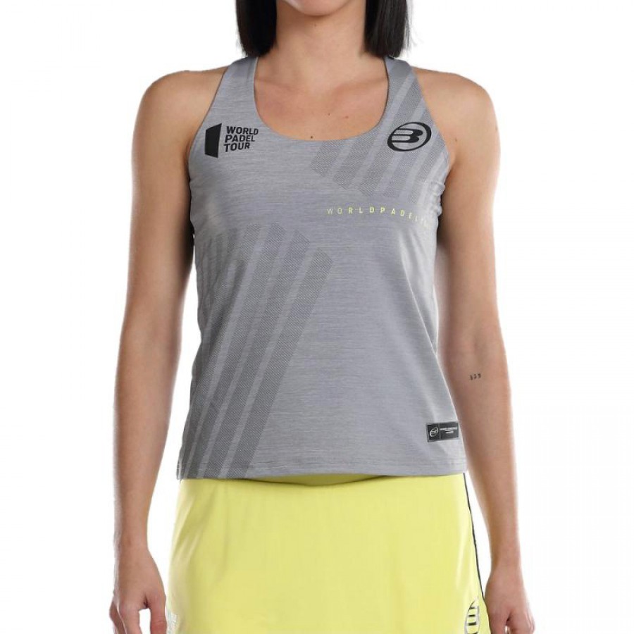 Camiseta Bullpadel WPT Llave Gris Medio Vigore