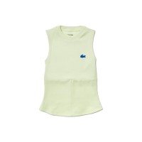 Camiseta Lacoste Sport Amarillo Mujer