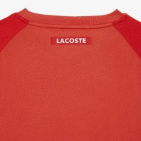 Camiseta Lacoste Sport Pique Naranja