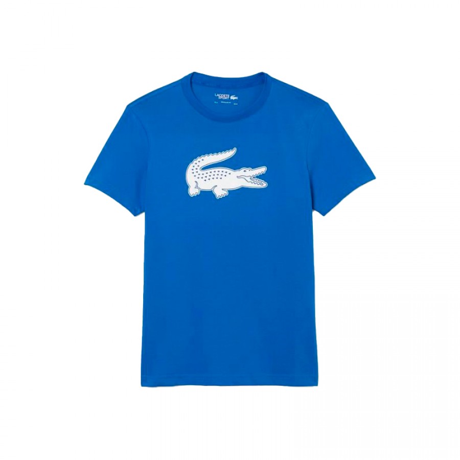 Camiseta Lacoste Sport Transpirable Azul