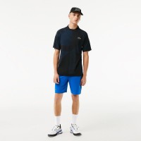 T-shirt Lacoste Team Tecnica Bleu Marine