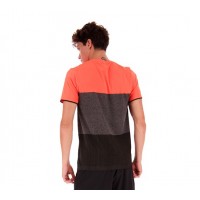 Camiseta Lotto Tech Seamless Coral Negro