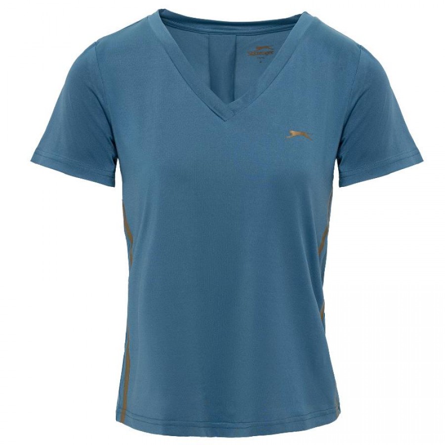 Camiseta Slazenger Lucia Azul Mujer