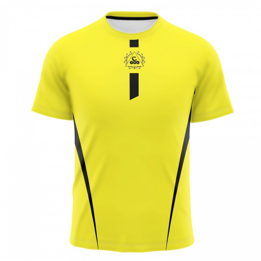 Camiseta Vibora Team Amarillo Negro