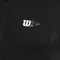 Camiseta Wilson Bela Seamless Ziphnly 2.0 Negro