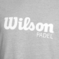 Camiseta Wilson Graphic Gris Blanco