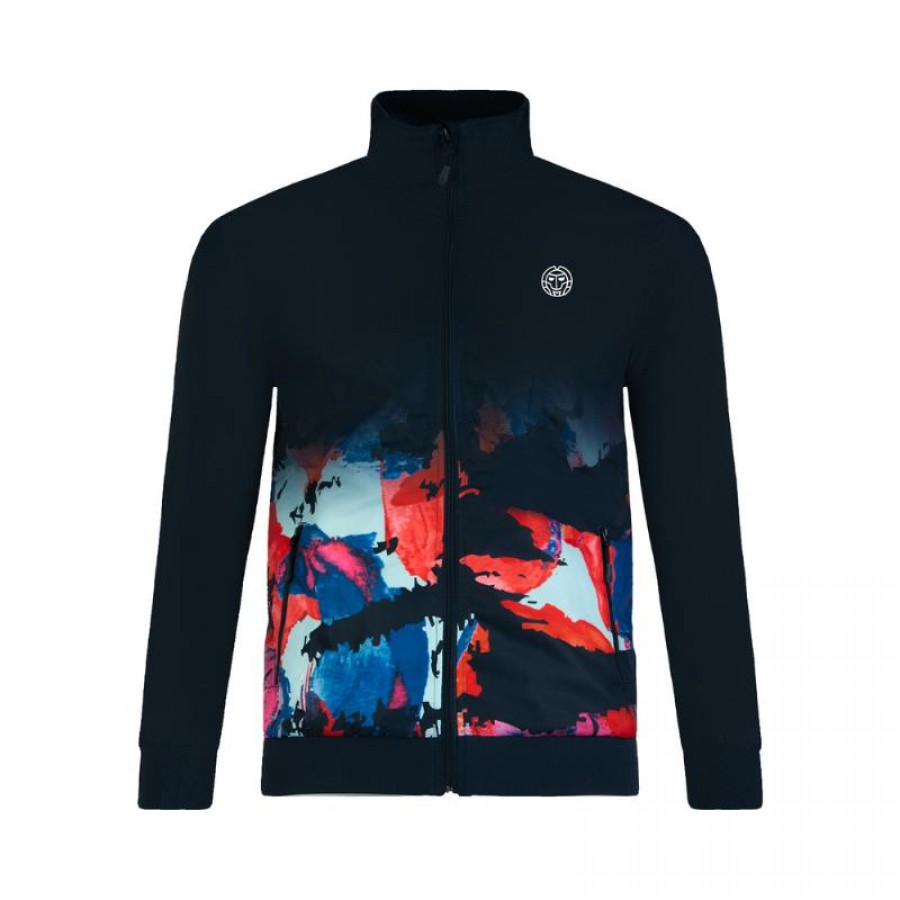 Chaqueta Bidi Badu Lynel Azul Oscuro Rojo