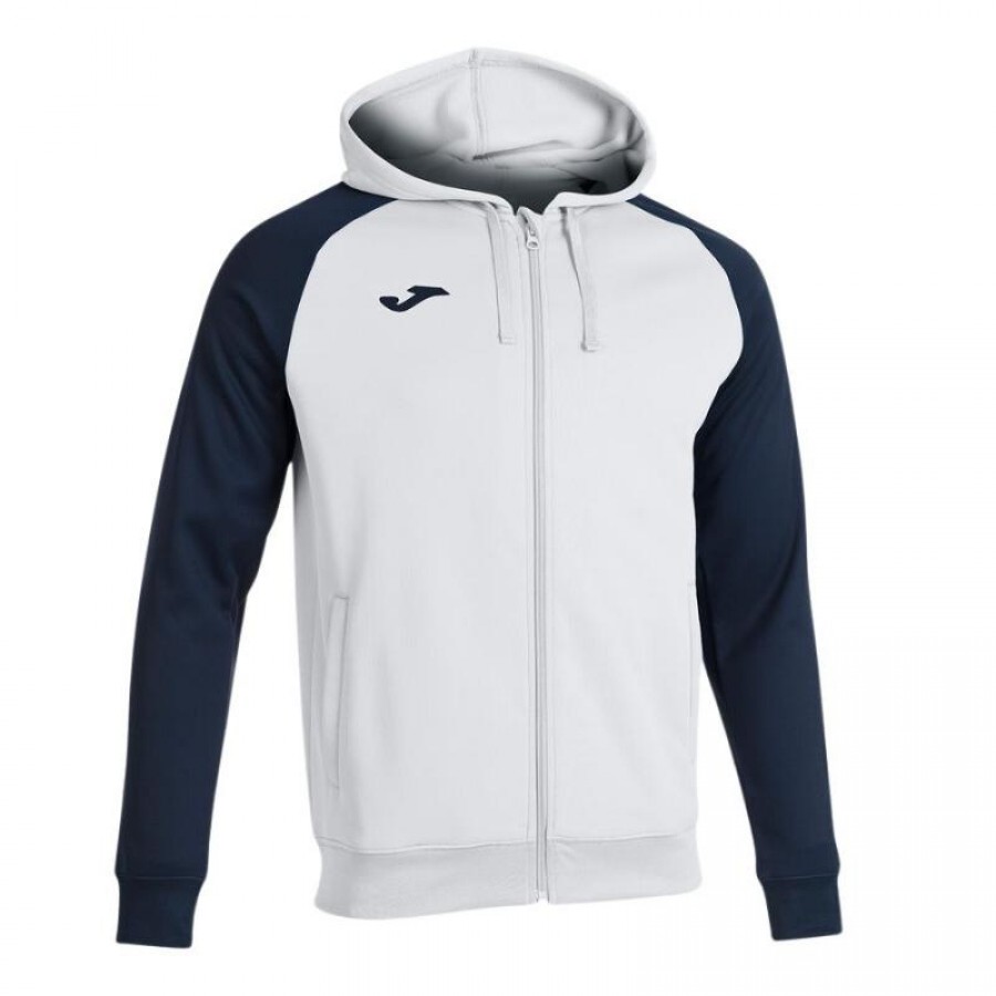 Joma Academy IV White Navy Blue Jacket