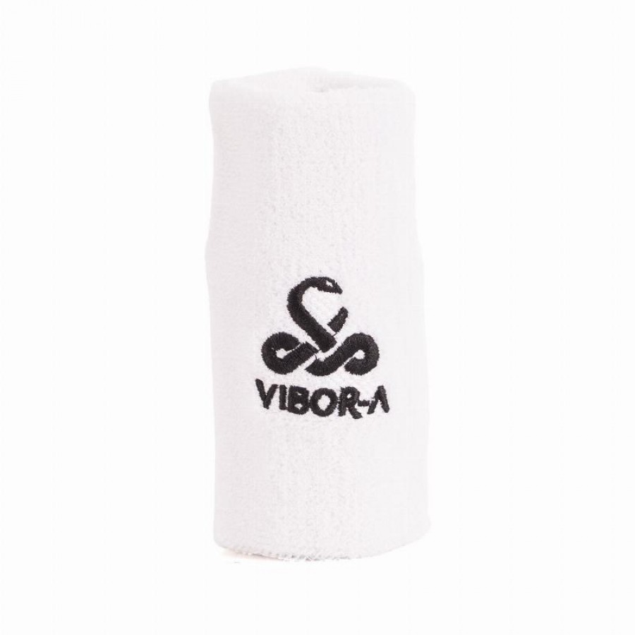 Vibora Ancha White wristband