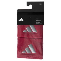 Adidas Short Red Gray Wristbands 2 Units