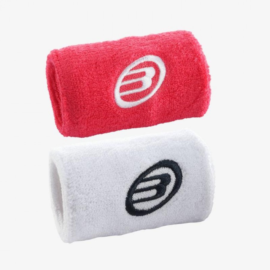 Bullpadel BPMU2305 White Raspberry Wristbands