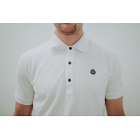 Polo Loco Pique Blanco