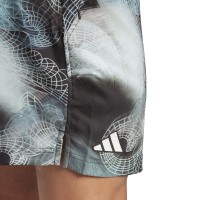 Short Adidas Printed Ergo Negro Turquesa