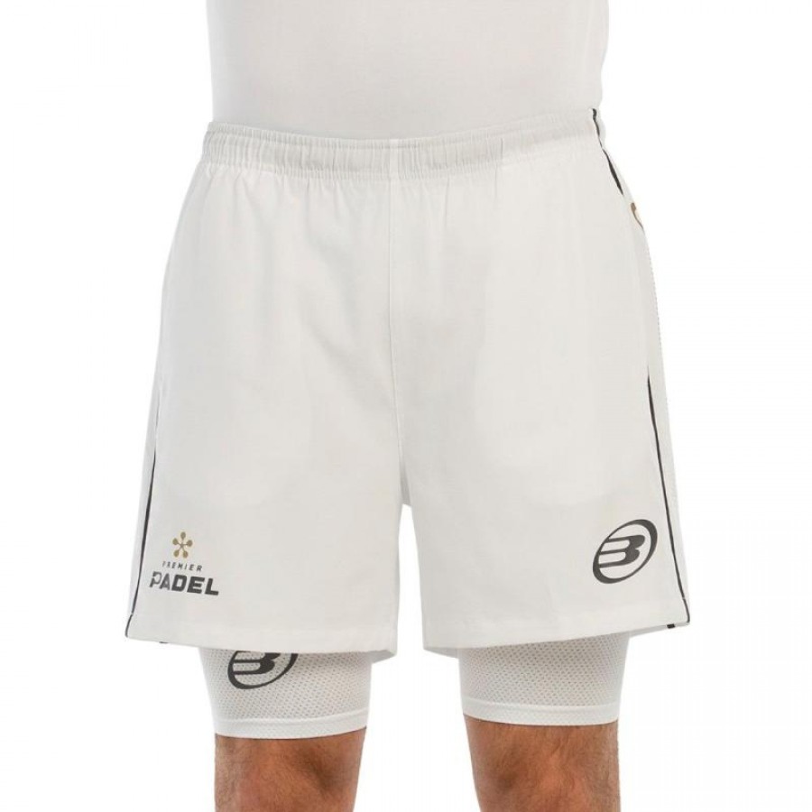 Pantaloncini Bullpadel Premier Padel Barde bianchi