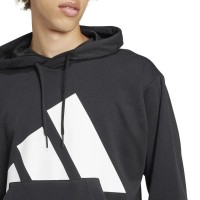 Sudadera Adidas Essentials Negro Blanco