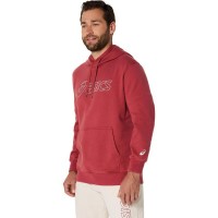 Asics Logo Red Birch Sweatshirt