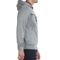 Sudadera Bullpadel Baiona Gris Medio Vigore