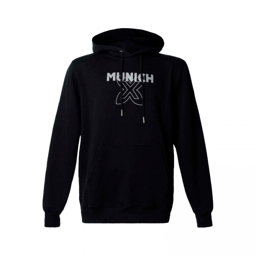 Sudadera Munich Atomik Hoodie Negro