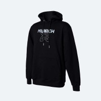 Sudadera Munich Atomik Hoodie Negro