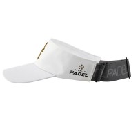 Bullpadel Premier Padel Visor BPVPMR2506 White