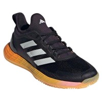 Zapatillas Adidas Adizero Ubersonic 4.1 Clay Negro Plata Naranja Mujer