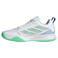 Baskets Femme Adidas AvaFlash Blanc Menthe Argente