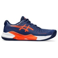 Zapatillas Asics Gel Challenger 14 Clay Azul Marino Naranja