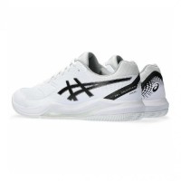 Zapatillas Asics Gel Dedicate 8 Padel Blanco Negro