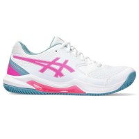 Sneakers Asics Gel Dedicate 8 Padel White Pink Fluor Women