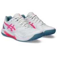 Sneakers Asics Gel Dedicate 8 Padel White Pink Fluor Women