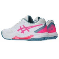 Sneakers Asics Gel Dedicate 8 Padel White Pink Fluor Women