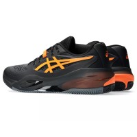 Baskets Asics Gel Resolution X CLAY Noir Orange